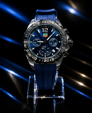 MEGA PROMOÇÃO Relógio Tag Fórmula 1 Pulseira Azul Extremamente Luxuoso e de Destaque + FRETE GRÁTIS
