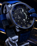 MEGA PROMOÇÃO 10BAR 100% Funcional Pulseira Azul com Marcação Luxo DESTAQUE + FRETE GRÁTIS