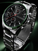 EXCLUSIVIDADE Armani Exchange modelo AX2163 Aço Inox Mostrador Preto Luxo e Sofisticação + Frete Grátis