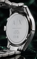 EXCLUSIVIDADE Armani Exchange modelo AX2163 Aço Inox Mostrador Preto Luxo e Sofisticação + Frete Grátis