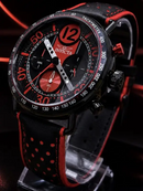 LANÇAMENTO Invicta Racing Chronograph  Preto Detalhes Vermelho Luxo e Sofisticação + FRETE GRÁTIS