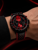 LANÇAMENTO Invicta Racing Chronograph  Preto Detalhes Vermelho Luxo e Sofisticação + FRETE GRÁTIS