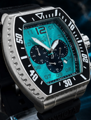 NOVIDADE  Invicta Pro Diver ORIGINAL Caixa em Aço Inoxidável Mostrador Turquesa Pulseira de Preta + FRETE GRÁTIS