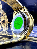 Relógio Masculino Oyster Perpetual Submariner Todo Dourado Luxo Prova D’água + FRETE GRÁTIS