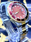 Relógio Masculino Oyster Perpetual Submariner Misto com Marrom Luxo Prova D’água + FRETE GRÁTIS