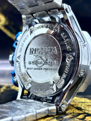 Relógio Invicta Hybrid Skeleton Aço Inox Mostrador Azul PROVA D’ÁGUA Grande, Robusto e Pesado + FRETE GRÁTIS