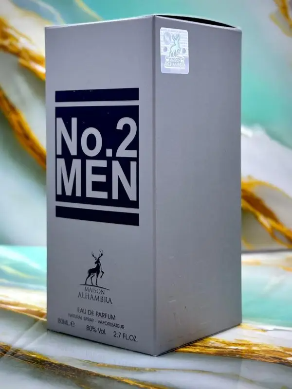 🔥MEGA PROMOÇÃO 🔥 Perfume 2 Men Maison Alhambra Perfume Masculino Eau de Parfum 80ml – Original e Lacrado + FRETE GRÁTIS