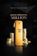 🎁 MEGA PROMOÇÃO Perfume Barra de Ouro Brand Original Inspirado no One Milion + Frete Grátis