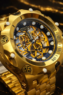NOVIDADE 2026 Relógio Invicta Venom Hybrid Skeleton Todo Dourado Mostrador Detalhes + Banhado  Luxo e Destaque + FRETE GRÁTIS