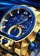 NOVIDADE 2026 Relógio Invicta Zeus Magnum Detalhes Azul  + Luxo e Destaque + FRETE GRÁTIS