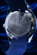 MEGA PROMOÇÃO Relógio Tag Carrera Pulseira Azul Caixa com Detalhes Bronze Extremamente Luxuoso e de Destaque + FRETE GRÁTIS