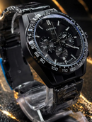 MEGA PROMOÇÃO Relógio Tag Carrera Todo Preto em Aço Inox Absurdamente Luxuoso e Sofisticado + FRETE GRÁTIS