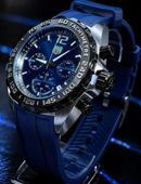 MEGA PROMOÇÃO Relógio Tag Fórmula 1 Pulseira Azul Extremamente Luxuoso e de Destaque + FRETE GRÁTIS