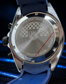 MEGA PROMOÇÃO Relógio Tag Fórmula 1 Pulseira Azul Extremamente Luxuoso e de Destaque + FRETE GRÁTIS