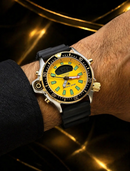 MEGA PROMOÇÃO Relógio Citize Promaster Aqualand Mostrador Amarelo 100% Funcional Digital e Analógico Luxo e Destaque + FRETE GRÁTIS