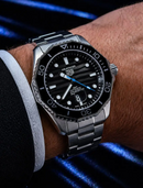MEGA PROMOÇÃO Relógio Tag Aquaracer Professional Mostrador Preto Fundo de Vidro Luxo e Destaque + FRETE GRÁTIS