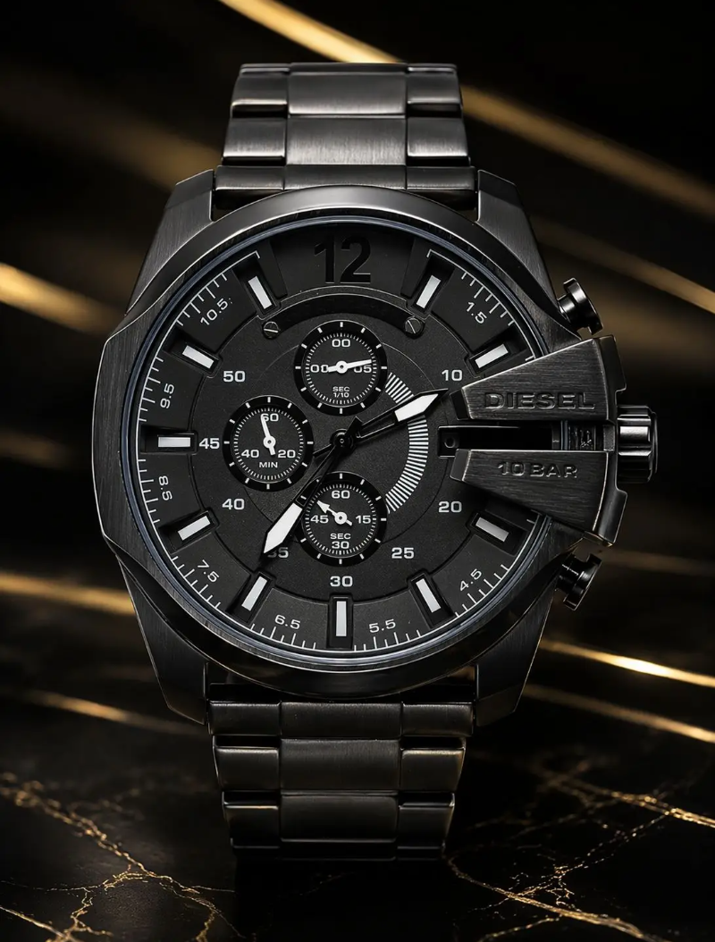 MEGA PROMOÇÃO 10BAR Todo Preto (ALL BLACK) Aço Inox 100% Funcional Luxo e Destaque + FRETE GRÁTIS