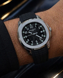MEGA PROMOÇÃO Relógio Patek Aquanaut  Pulseira Silicone Preta Luxo e Destaque + FRETE GRÁTIS