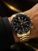 MEGA PROMOÇÃO Relógio Tag Carrera Banhado Mostrador Preto em Aço Inox Absurdamente Luxuoso e Sofisticado + FRETE GRÁTIS