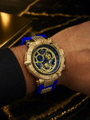 MEGA PROMOÇÃO Relógio Invicta Subaqua Noma III Pulseira Silicone Azul Luxo e Destaque + FRETE GRÁTIS