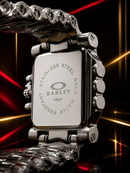 MEGA PROMOÇÃO Relógio Tank Minute Machine 100% Funcional Preto com Detalhes Vermelho Luxo e Destaque + FRETE GRÁTIS