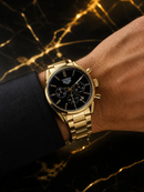 MEGA PROMOÇÃO Relógio Tag Carrera 42mm Banhado Mostrador Preto Luxuoso e Sofisticado + FRETE GRÁTIS