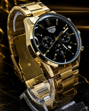 MEGA PROMOÇÃO Relógio Tag Carrera 42mm Banhado Mostrador Preto Luxuoso e Sofisticado + FRETE GRÁTIS