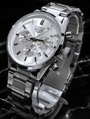 MEGA PROMOÇÃO Relógio Tag Carrera 42mm Prata Mostrador Branco em Aço Inox Luxuoso e Sofisticado + FRETE GRÁTIS