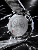 MEGA PROMOÇÃO Relógio Tag Carrera 42mm Prata Mostrador Branco em Aço Inox Luxuoso e Sofisticado + FRETE GRÁTIS