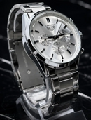 MEGA PROMOÇÃO Relógio Tag Carrera 42mm Prata Mostrador Branco em Aço Inox Luxuoso e Sofisticado + FRETE GRÁTIS