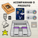 Game Console Retro Super Nintendo 3D Games 150 Mil Jogos Classicos Com 2 Controles